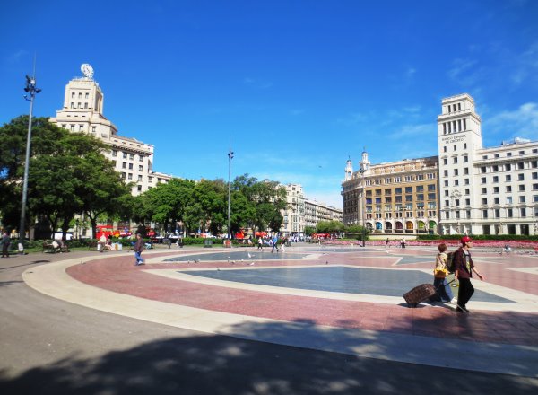 Barcelona Plaza Catalunya