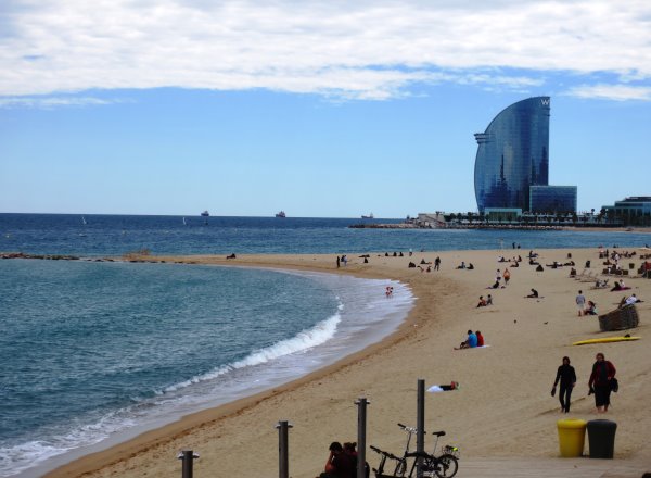 Barcelona Strand Barceloneta 