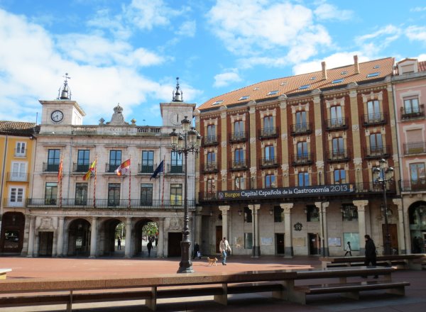 Burgos Plaza Mayor Rathaus
