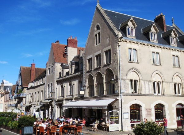 Chartres Platz vor der Kathedrale