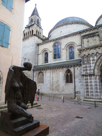 Cahors-Skulptur