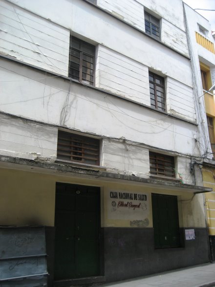 La Paz-Gebäude der Nationalen Krankenkasse