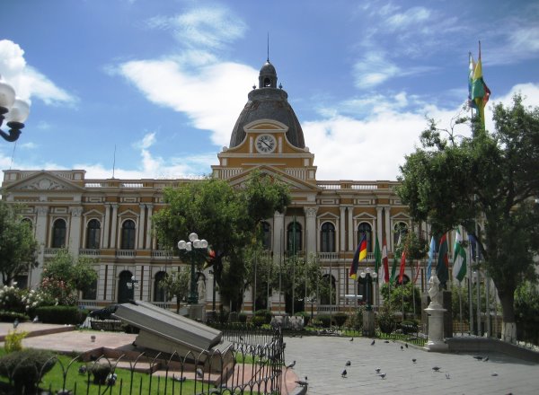 La Paz Regierungspalast