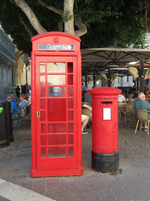 Valletta-Telefonzelle
