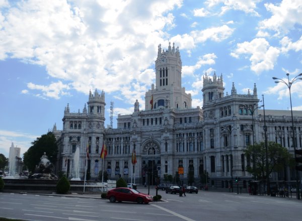 Madrid Plaza de Cibeles Palacio de Communicaciones