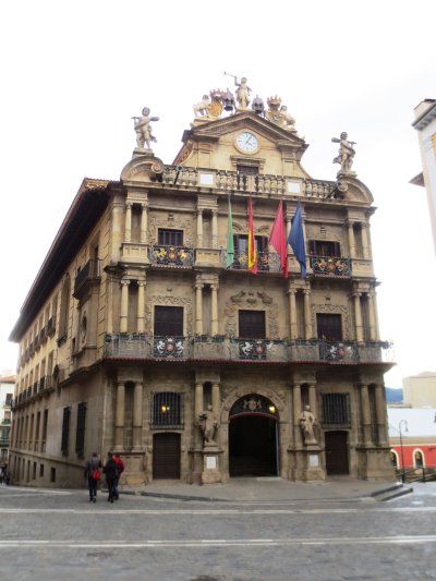 Pamplona-Rathaus