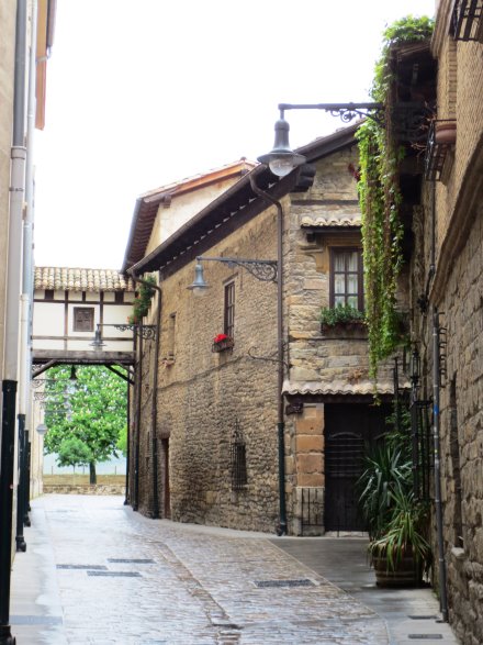 Pamplona Gasse hinter Plazuela San Jose